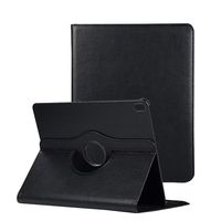 iPad Pro 11 Case, YiMiky Lightweight PU Leather Cover 360 Degrees Rotating Case with Stand [Support Apple Pencil Charging] Full Body Protective Cover for iPad Pro 11 inch 2018 Release - Black
