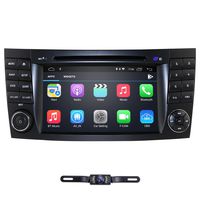 hizpo 7 Inch Android 9.0 Car Stereo Radio DVD Player GPS Can-Bus Mirrorlink Bluetooth OBD2 Multi Touch Screen for Mercedes-Benz E-Class W211 CLS W219 G-Class W463 CLS 350 CLS 500 CLS 55