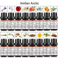 16-Pack 100% Pure Essential Oil Set - Sandalwood,Rose,Chamomile,Jasmine,Vetiver,Tea Tree,Frankincense,Lavender,Rosemary,Orange,Lemon, Peppermint,Grapefruit,Eucalyptus,Lemongrass,Cinnamon