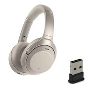 Sony WH1000XM3 Wireless Bluetooth Noise Canceling Over Ear Headphone Bundle with Plugable USB 2.0 Bluetooth Adapter - Silver