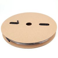 Z-COLOR 1pcs Cable Wrap Wire Tube Black 100 Feet Spool of 3/16inch I.D Polyolefin 2 : 1 Cable Wrap Wire Tube Heat Shrink Tubing