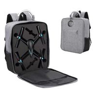 RGBIWCO - Quadcopter Drone Storage Bag, Portable Anti-Shock Waterproof Oxford Cloth Backpack Storage Carrying Bag for MJX Bugs 5W B5W Drone Quadcopter Accessories