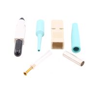 TE Connectivity 6588291-2 Lightcrimp Plus Fiber Optic Connector, OM3, SC, MM, 50um