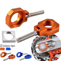 Rear Axle Blocks Chain Adjuster for KTM SX SXF EXC EXCF XC XCF XCW XCFW for Husqvarna 125 150 200 250 300 350 400 450 500 530