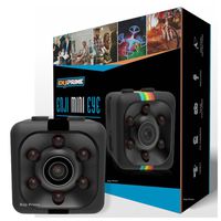 Mini Wireless Camera Action cop Cam - Cameras for Indoor or Outdoor Surveillance, Home Office or Car Video Recorder with 1080p HD Recording and Night Vision - 1 Cubic Inch