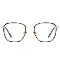 DUCO Anti Blue Light Glasses Video Gaming Computer Glasses with Clear Lens Tint and TR90 Temples W015 (Black Gold)