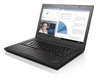 Lenovo T460 Business Class Ultrabook 20FN002QUS (14" FHD IPS Display, i5-6300U 2.4GHz, 4GB RAM, 500GB 7200rpm, Backlit keyboard, Fingerprint Reader, Webcam, Windows 7 Pro 64)