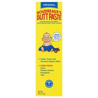 Boudreaux's Butt Paste Diaper Rash Ointment | Original | 4 Ounce (Pack of 1) | Paraben & Preservative Free