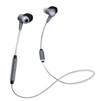 Bluetooth Headphones, Soul Electronics Run Free Pro BIO Voice Coaching Wireless Running Earphones in Ear Sports Headset with mic for iPhone Android Smartphones, Grey