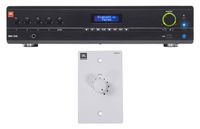 JBL VMA1240 Commercial/Restaurant 120W Bluetooth Amplifier+White Wall Controller