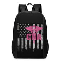 Louise Morrison Gifts For Nurses Nursing Women Men Laptop Travel Backpack American Flag College School Bookbag