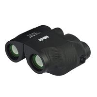 Beileshi 10X25 Compact Binoculars 10x Magnifier Compact Porro Prism,Large Eyepiece Super High-Powered Field Surveillance Binoculars