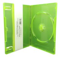 CheckOutStore (50) Premium Standard Single 1-Disc DVD Cases 14mm (Clear Green)