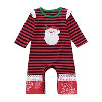 Sharemen Newborn Baby Boy Girl Letter Long Sleeve Romper Bodysuit Outfit Clothes (0-6 Months, Red5)