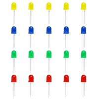 Gikfun 10mm LED Emitting Diodes Light Lamp Diffused F10 Round Led for Arduino (Pack of 20pcs) AE1258