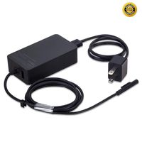 GSNOW 65W 15V 4A AC Power Adapter Charger for Microsoft Surface Book Surface Pro 3 Pro 4 Pro 5 Pro 6 Surface Go Surface Laptop 2 with USB Charging Port (6 Ft Cord)