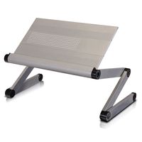 Furinno K6-SV Premium Aluminum 360 Adjustable Portable Folding Lapdesk