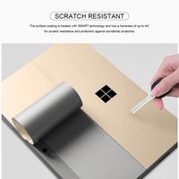 New Microsoft Surface go 10-inch Laptop Decal,Surface go Skin,Surface go Accessories,Protective Decal Cover Skin for Surface Go 10 inch 2018 Released Tablet Protector Full Body(Champagne Gold)