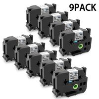 9 Pack Compatible with Brother P-Touch TZe Extra Strength Label Tape TZe-S251 TZ-S251 for P Touch Label Maker PT-D600 PT-9700PC PT-P700 PT-P950NW (1''x 26.2' 24mm x 8m)