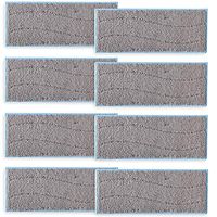 Wet Mopping Pads for iRobot Brava Jet M6 Washable Reusable Mop Heads Replacement Pad (8 Wet Pads)
