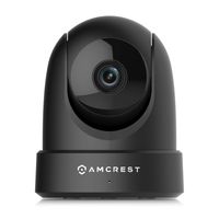 Amcrest 4MP UltraHD Indoor WiFi Camera, Security IP Camera with Pan/Tilt, Two-Way Audio, Night Vision, Remote Viewing, Dual-Band 5ghz/2.4ghz, 4-Megapixel @~20FPS, Wide 120° FOV, IP4M-1051B (Black)