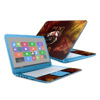 MightySkins Skin Compatible With HP Stream 14" (2016) - Pug Of War | Protective, Durable, and Unique Vinyl Decal wrap cover | Easy To Apply, Remove, and Change Styles | Made in the USA
