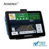 GPS Navigation car,[2019 Upgraded Version] 7 inch HD Capacitive Touch Screen GPS Navigation System with 8G Memory, Attach Sunshade,Free Lifetime Maps