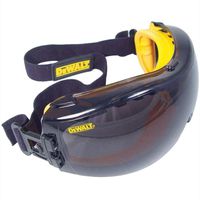 DeWalt DPG82-21 Concealer SAFETY Goggle - Smoke Anti-Fog Lens (1 Pairper Pack)