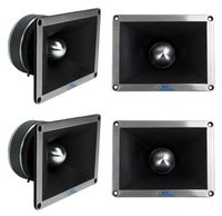 4) NEW PYLE PRO PDBT78 2" 2800 Watt Super Titanium Bullet Horn DJ Audio Tweeters