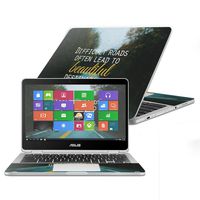 MightySkins Skin for Asus Chromebook Flip C302CA 12.5" (2016) - Difficult Roads | Protective, Durable, and Unique Vinyl Decal wrap Cover | Easy to Apply, Remove, and Change Styles | Made in The USA