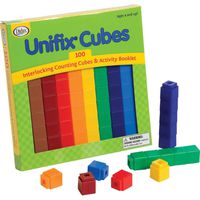 Didax Educational Resources Unifix Cubes Set (100 Pack)