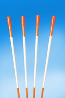 Plowstakes Fiber Marker Style 48-Inch Reflective Driveway Markers Driveway Poles for Easy Visibility at Night 5/16 Inch Diameter Orange, 20 Pack Driveway Markers, Low Cost Markers, Markers,