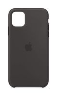 Apple Silicone Case (for iPhone 11) - Black (Renewed)