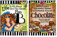 Blue Mountain Arts Pocket Notepad Set, Positive Thinking by Suzy Toronto, 2-Count