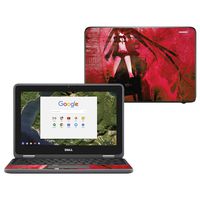 MightySkins Skin Compatible with Dell Chromebook 11" 3180 - Anime | Protective, Durable, and Unique Vinyl Decal wrap Cover | Easy to Apply, Remove, and Change Styles | Made in The USA