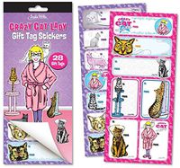 Crazy Cat Lady Gift Tag Stickers
