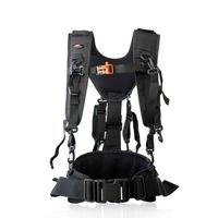 Safrotto Outdoor Ajustable Skidproof Backpack Shoulder Belt Camera Shoulder Strap Adapter Multifunctional Backpack Band (Black)