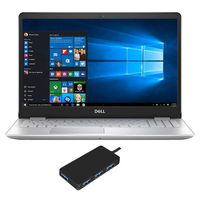 Dell Inspiron 15 5584 Home and Business Laptop (Intel i7-8565U 4-Core, 64GB RAM, 1TB PCIe SSD + 2TB HDD, Intel UHD 620, 15.6" Touch Full HD (1920x1080), WiFi, Bluetooth, Win 10 Pro) with USB3.0 Hub
