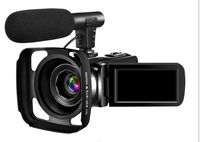 Camcorder Video Camera ,Ultra HD 2.7K Vlogging Camera 30 FPS 24MP Wifi Camcorders with Microphone and Lens Hood IR Night Vision YouTube Camera with two batteries