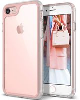 Caseology Coastline for Apple iPhone 8 Case (2017) / for iPhone 7 Case (2016) - Slim & Transparent - Pink