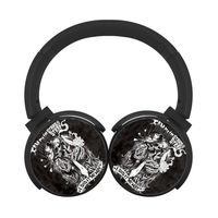 Hidui Hifi Black Bluetooth I Do It My Way Personal Stereo Headset For Pc/Tv/Phones