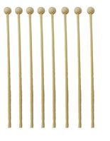 Perfect Stix LB60-50 Rock Candy Sticks with Ball, 0.2" Height, 0.2" Width, 6" Length (Pack of 50)