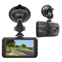iGOKU Dash Cam 1080P Full HD Dash Camera for Cars Recorder 3.0inch Super Night Vision, 170° Wide Angle, Motion Detection, Parking Monitoring, G-Sensor, Loop Recording