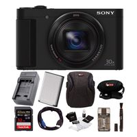 Sony Cyber-Shot DSC-HX90V Digital Camera with 32GB Deluxe Accessory Bundle