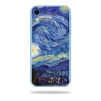 MightySkins Skin Compatible with Apple iPhone XR - Starry Night | Protective, Durable, and Unique Vinyl Decal wrap Cover | Easy to Apply, Remove, and Change Styles | Made in The USA