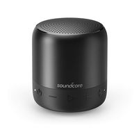 Soundcore Mini 2 Pocket Bluetooth IPX7 Waterproof Outdoor Speaker by Anker, Shower Speaker with Powerful Sound, Enhanced Bass, 15-Hour Playtime, Wireless Stereo Pairing, and Ultra-Portable Design