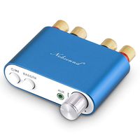 Nobsound NS-10G Mini Bluetooth 5.0 Digital Amplifier 100W HiFi Amp with Power Supply (Blue)