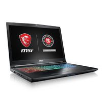 MSI GP62MVRX Leopard Pro-661 15.6" 94%NTSC Thin and Light Gaming Laptop GTX 1060 3G Core i7-7700HQ 16GB 256GB NVMe SSD + 1TB Full Color Keyboard