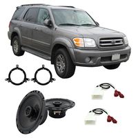 Compatible with Toyota Sequoia 2003-2007 Front Door Factory Replacement Harmony HA-R65 Speakers New