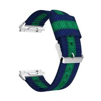 RTYou Nylon Bands for Fitbit Ionic, Lightweight Nylon Adjustable Replacement Band Sport Strap for Fitbit Ionic (F)